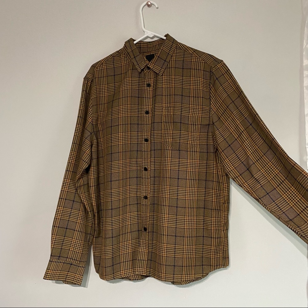 plaid shirt